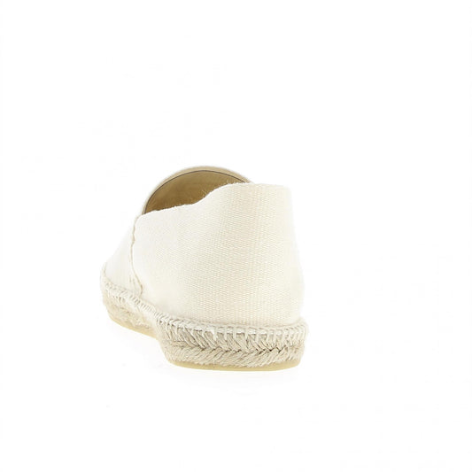 Classic Pale White Espadrilles | Hand-Sewn & 100% Made in France
