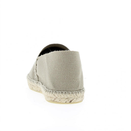 Classic Light Grey Espadrilles | Hand-Sewn & 100% Made in France