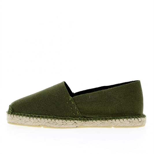Classic Khaki Espadrilles | Hand-Sewn & 100% Made in France