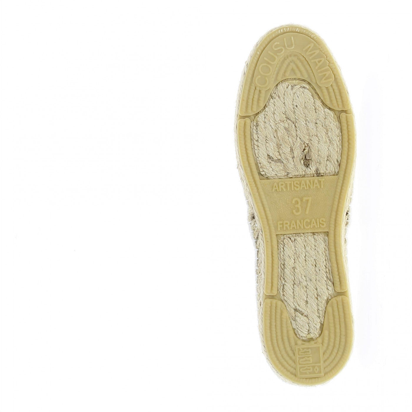 Classic Light Grey Espadrilles | Hand-Sewn & 100% Made in France